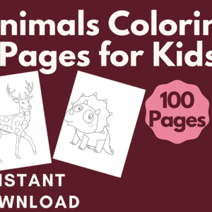 animals coloring pages for kids