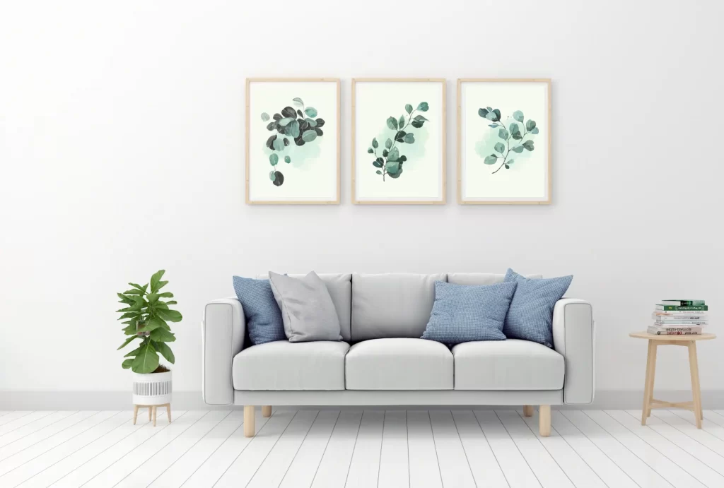 Leafy Trio Wall Art