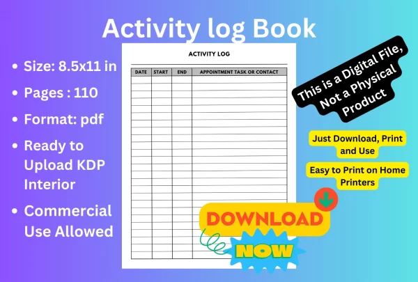 activity logbook